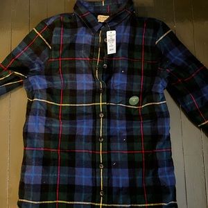 NWT LL Bean Women’s Slightly Fitted Flannel Shirt